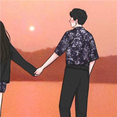 全新动漫很甜的二次元情头一男一女(共18张)