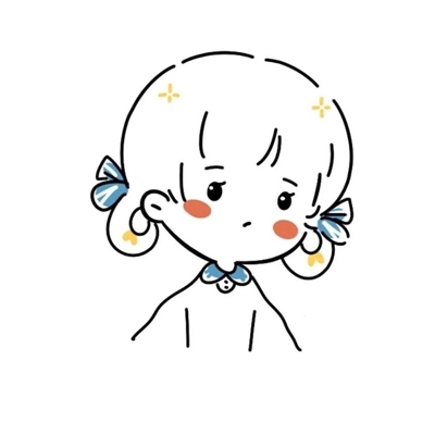 简笔画情头可爱一男一女(18张)