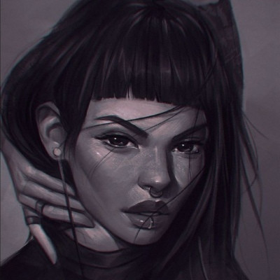 全新ins赛博朋克漫画头像图片(精选40张)