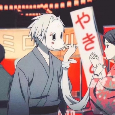 好看的不易撞双人情侣头像动漫(优选24张)