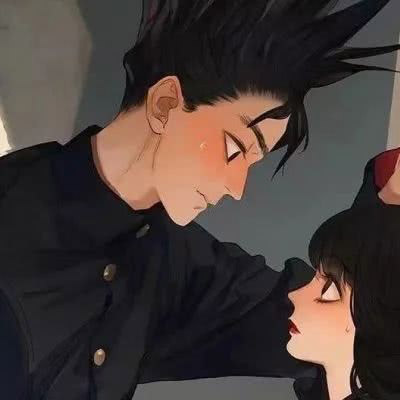 超甜的情侣头像一人一半可爱(共20张)