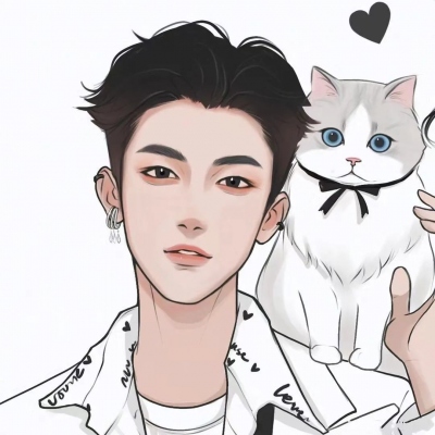 超甜的情侣头像一人一半动漫(20张)