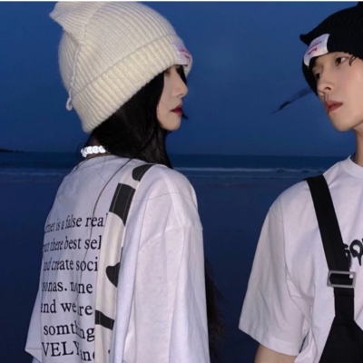 超甜的情侣头像一人一半真人(共20张)