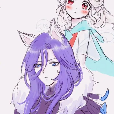 2023最火情侣头像一左一右动漫(精选16张)