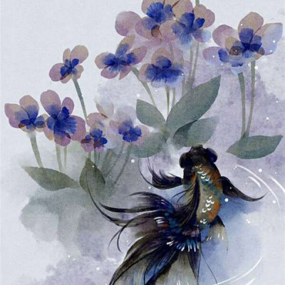 最好看的微信花朵头像好运(优选16张)