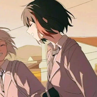 抖音最火闺蜜头像双人动漫(18张)