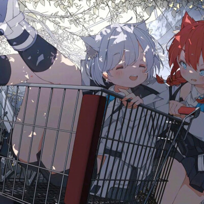 抖音最火闺蜜头像双人动漫(18张)