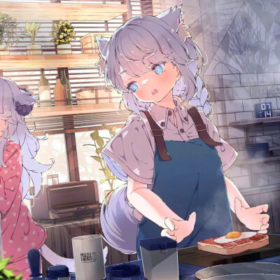 抖音最火闺蜜头像双人动漫(18张)