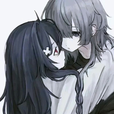 抖音最火闺蜜头像双人动漫(18张)