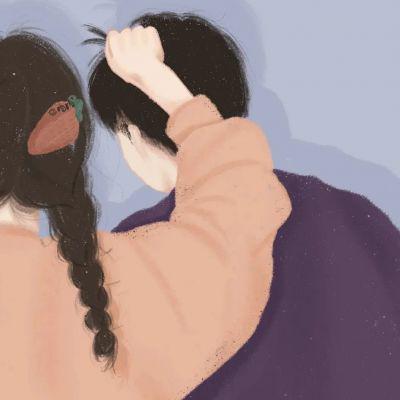 永远不撞的情侣头像动漫(共20张)