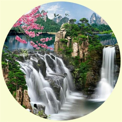 最招财聚财的山水微信头像(精选22张)