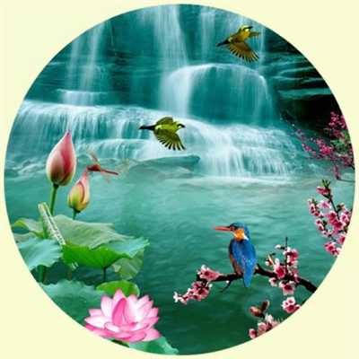 最招财聚财的山水微信头像(精选22张)