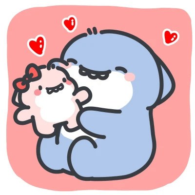 2023情头可爱萌情侣头像(18张)