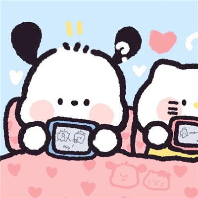 2023情头可爱萌情侣头像(18张)