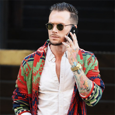 男生头像纹身图片大全(22张)