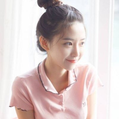 甜美丸子头的女生头像(精选22张)
