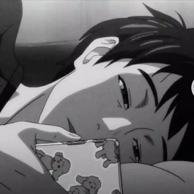 动漫男生虐心哭泣头像哭不出来(优选24张)