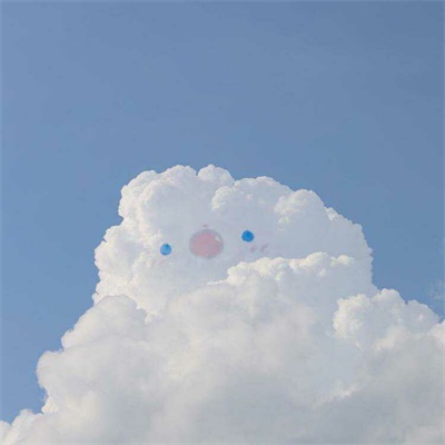 微信头像白云风景图片(32张)