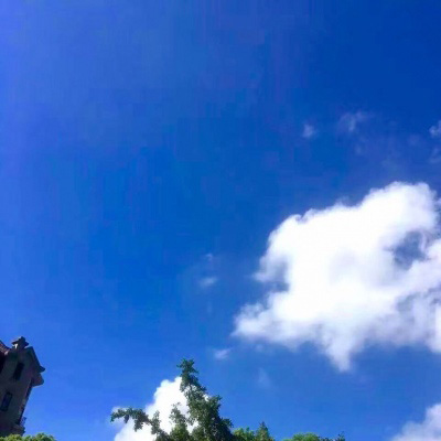 蓝天白云图片微信头像大全(精选20张)