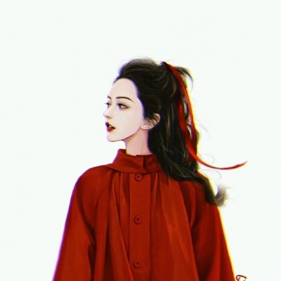高清好看的红衣女子唯美古风头像图片大全(精选38张)