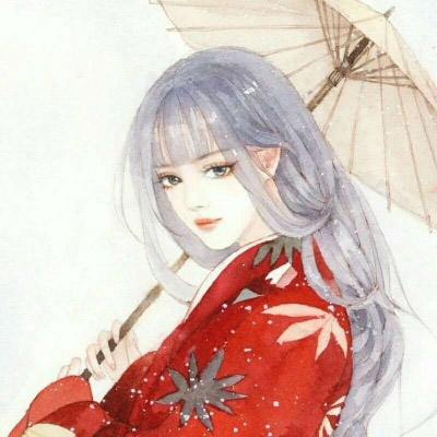 又美又飒的红衣女生动漫头像(精选28张)