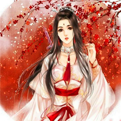 又美又飒的红衣女生动漫头像(精选28张)