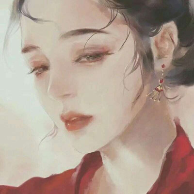 又美又飒的红衣女生动漫头像(精选28张)