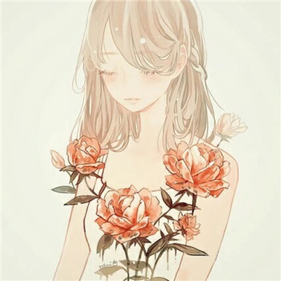 文艺小清新动漫情侣头像(优选22张)