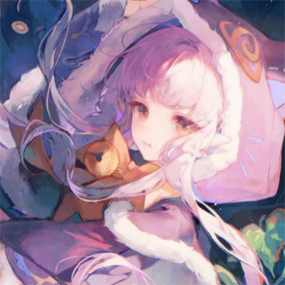 文艺清新动漫女生头像(精选24张)