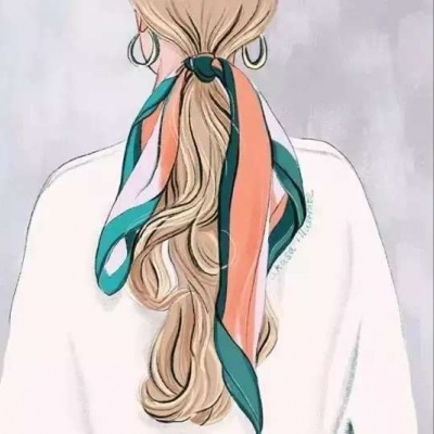 文艺清新动漫女生头像(精选24张)