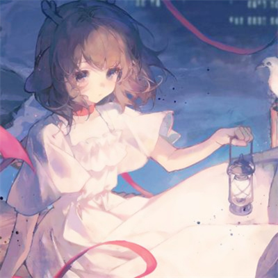 文艺清新动漫女生头像(精选24张)