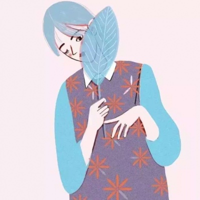 文艺清新动漫女生头像(精选24张)