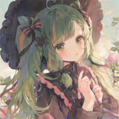 文艺清新动漫女生头像(精选24张)