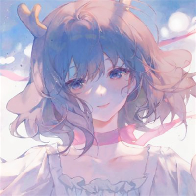 文艺清新动漫女生头像(精选24张)