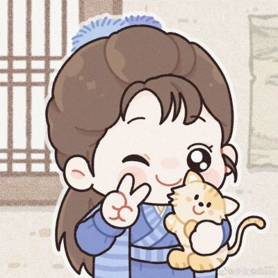 情头一男一女卡通图片(共22张)