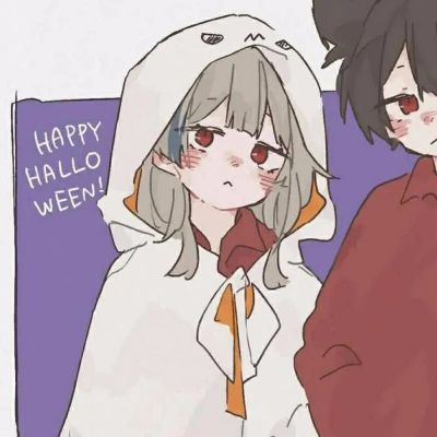 情侣卡通头像情侣专用一男一女(共16张)