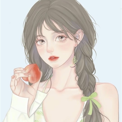高清女孩唯美卡通头像(精选24张)
