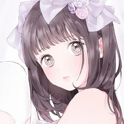高清女孩唯美卡通头像(精选24张)