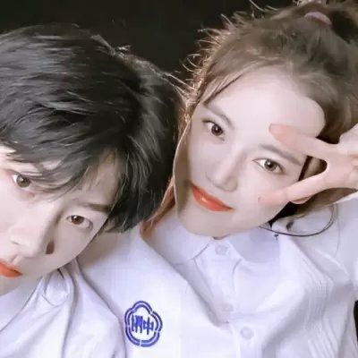 双人真人情侣头像超甜高清图片(24张)