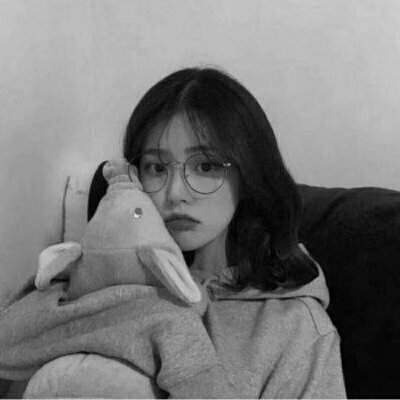 高清黑白情侣头像一男一女(共20张)