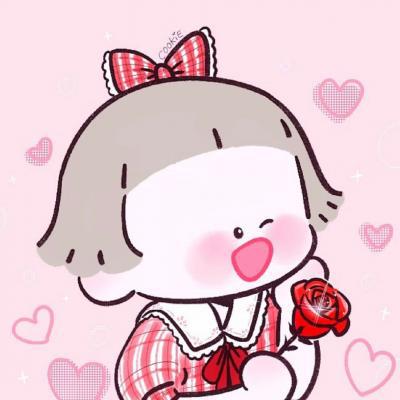 超萌q版萌图情侣头像(共20张)