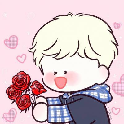 超萌q版萌图情侣头像(共20张)