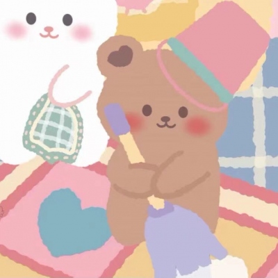 超萌q版萌图情侣头像(共20张)