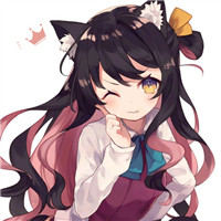 带耳朵的动漫女生头像(16张)