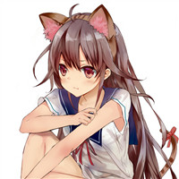 带耳朵的动漫女生头像(16张)