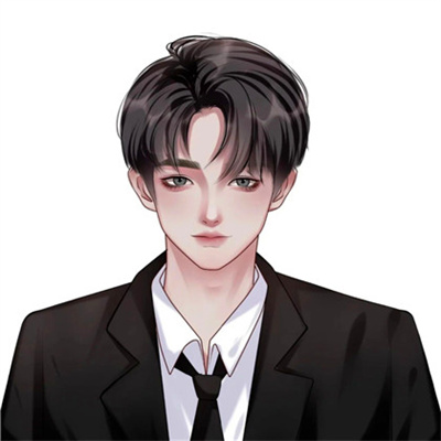 简约手绘情侣头像一男一女(20张)