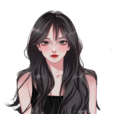 简约手绘情侣头像一男一女(20张)