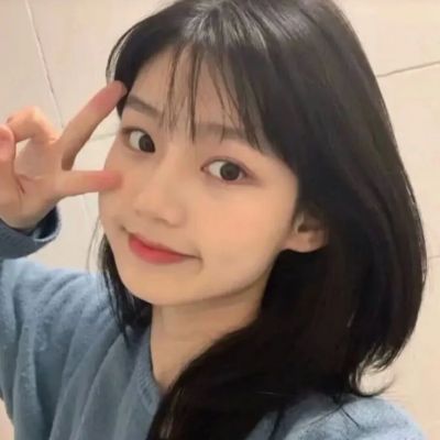 小清新女生长发qq头像图片(共20张)