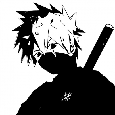 qq头像男黑白动漫头像(优选20张)