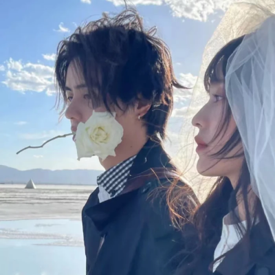 高清氛围感高级双人真人情头图片(共20张)